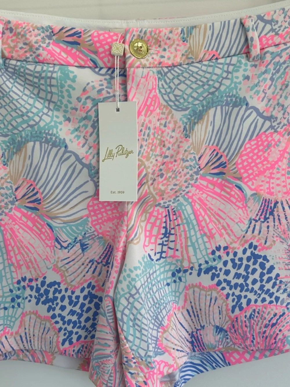 NWT Lilly Pulitzer Shorts Sz 14 - Picture 1 of 6